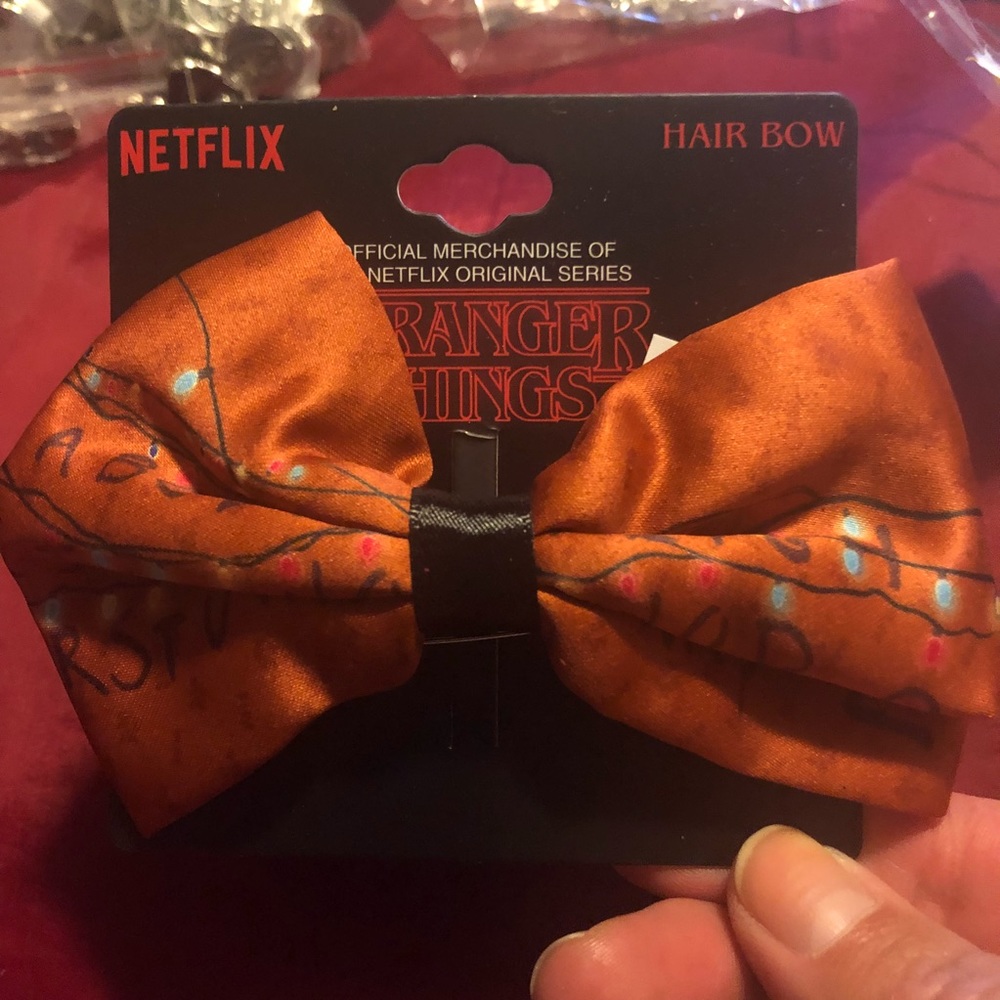 SOLD Stranger Things hair bow